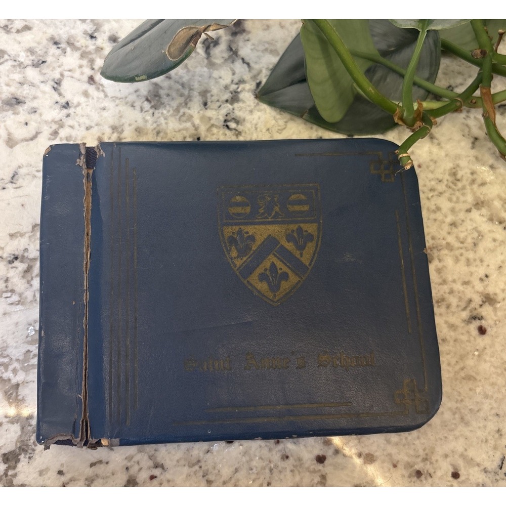 Saint Anne's School Memory Book Garden City Long Island NY 1966 Ephermera Signed